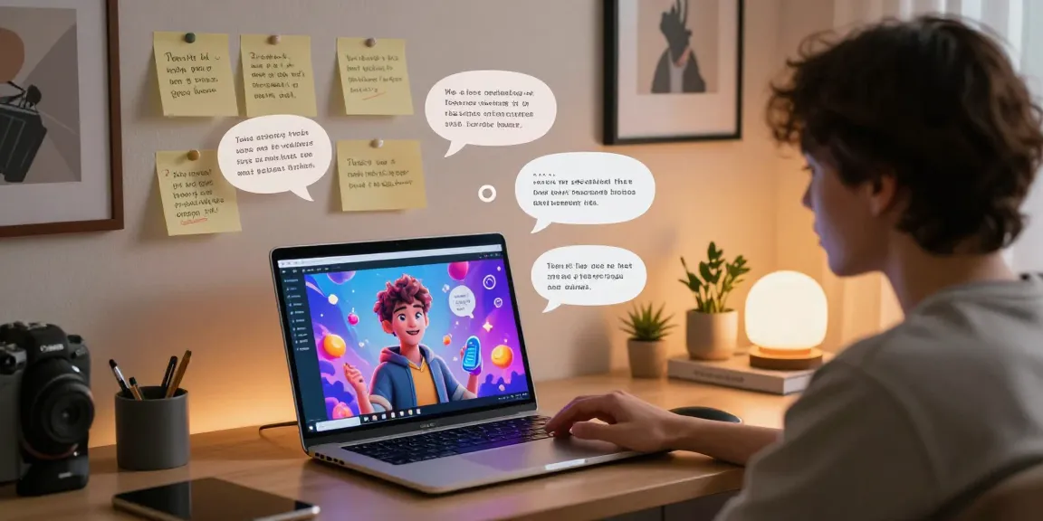 Engaging NSFW Character AI chat scene with user customizing avatars and storytelling elements.
