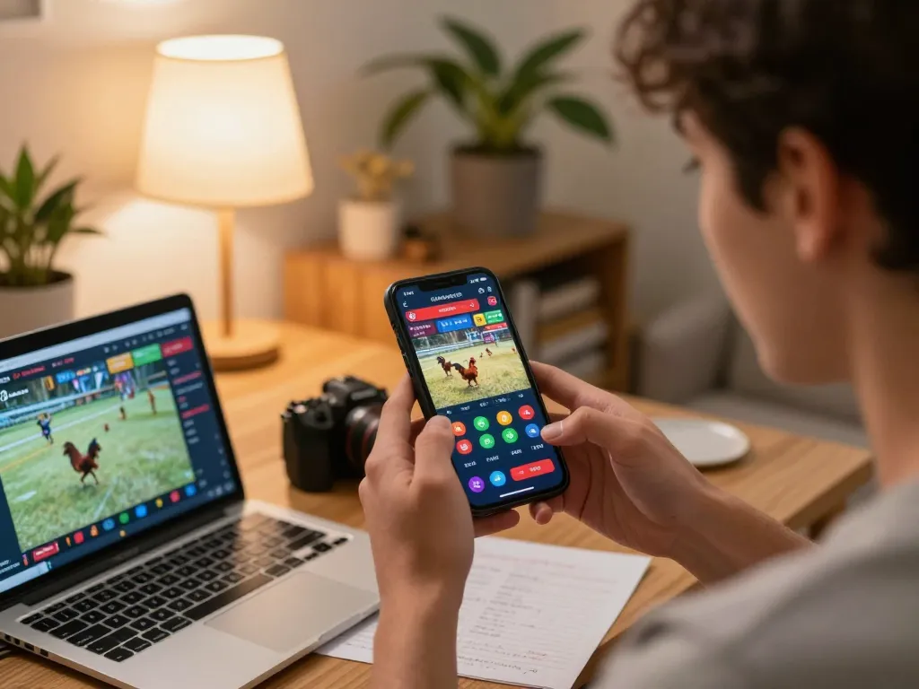 Xem đá gà trực tuyến philippines dễ dàng trên smartphone từ sự thoải mái của ngôi nhà.