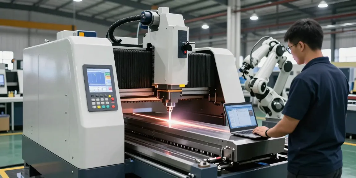 CNC press brake machine for sale in a modern industrial setup, showcasing advanced manufacturing technology and precision engineering.