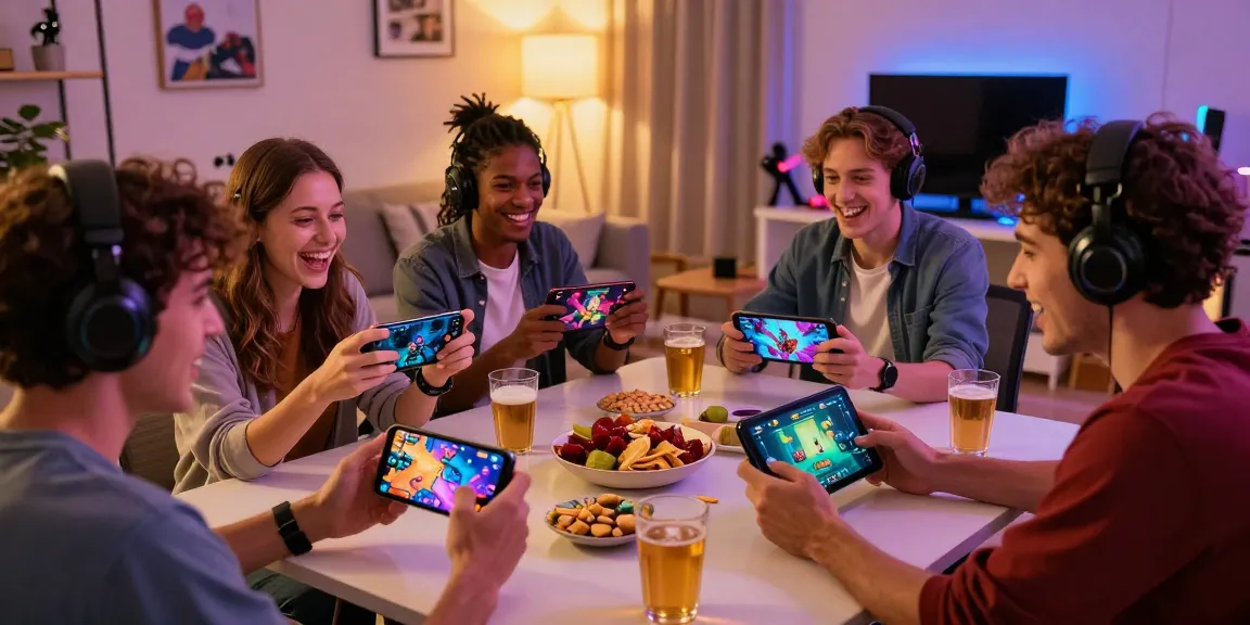 Friends enjoying 68gamebai platform highlights engaging online gaming experience.