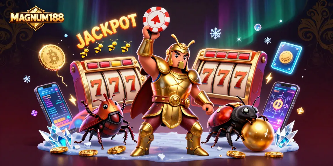 Win big playing slots and predicting outcomes with MAGNUM188's expert strategies.