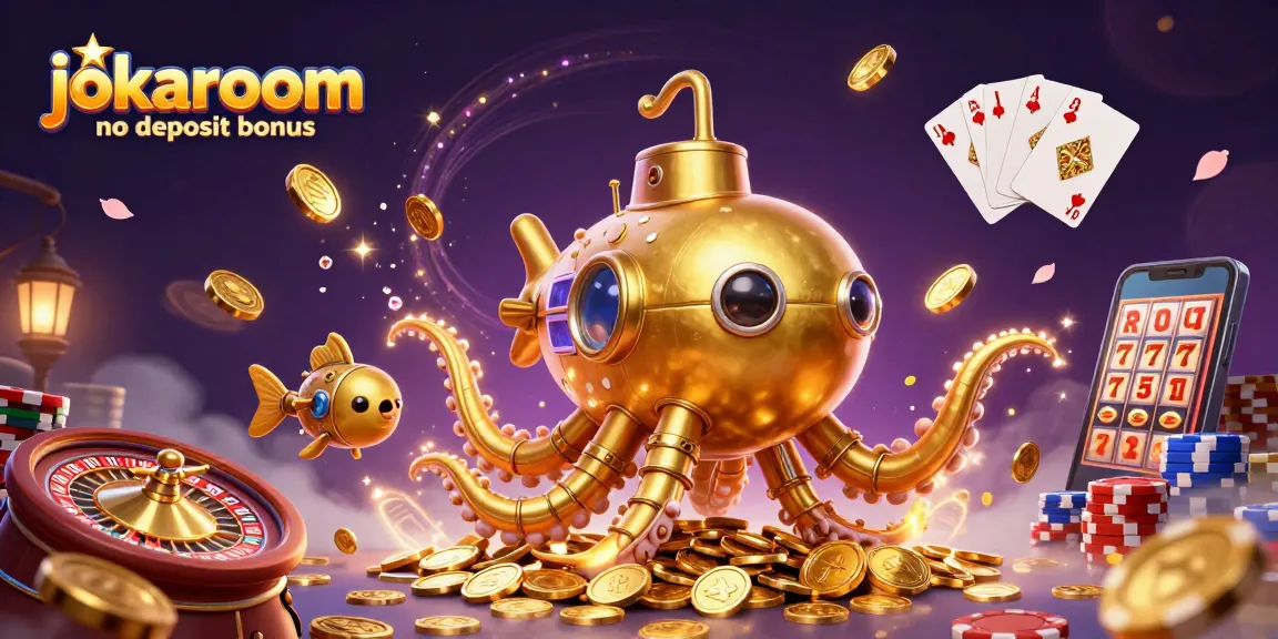 Win with jokaroom no deposit bonus and enjoy a vibrant casino experience with magical elements.