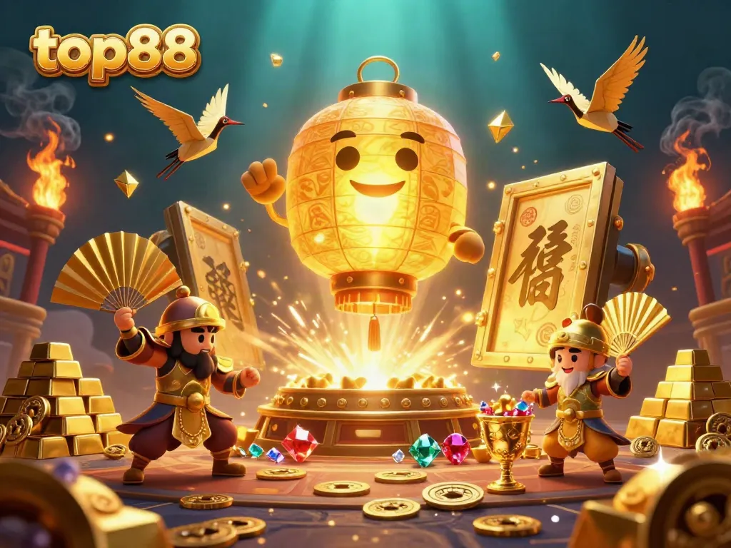 Experience thrilling gameplay and vibrant action at top88 casino, featuring unique golden lantern spirit.