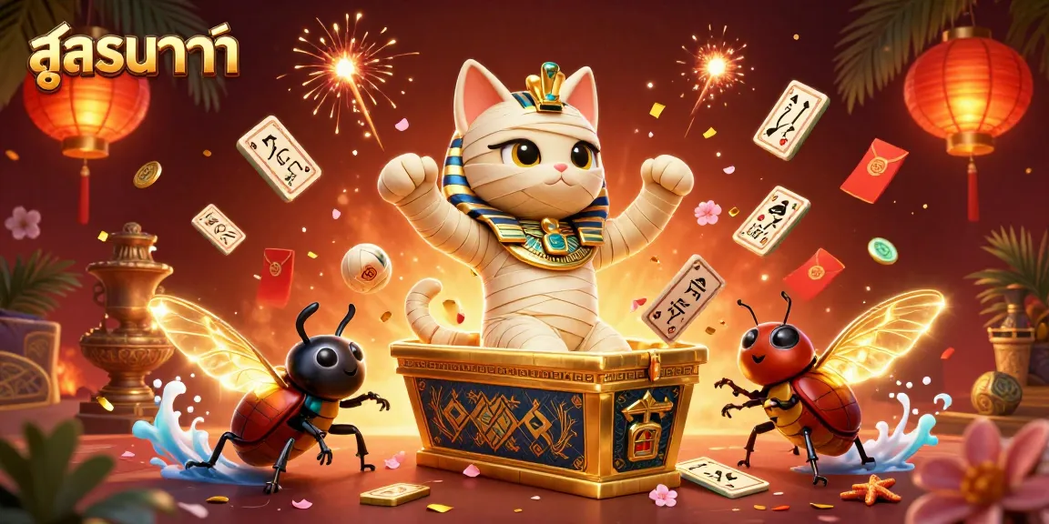Engage with สูตรบาคาร่า through thrilling gameplay in a vibrant casino scene.