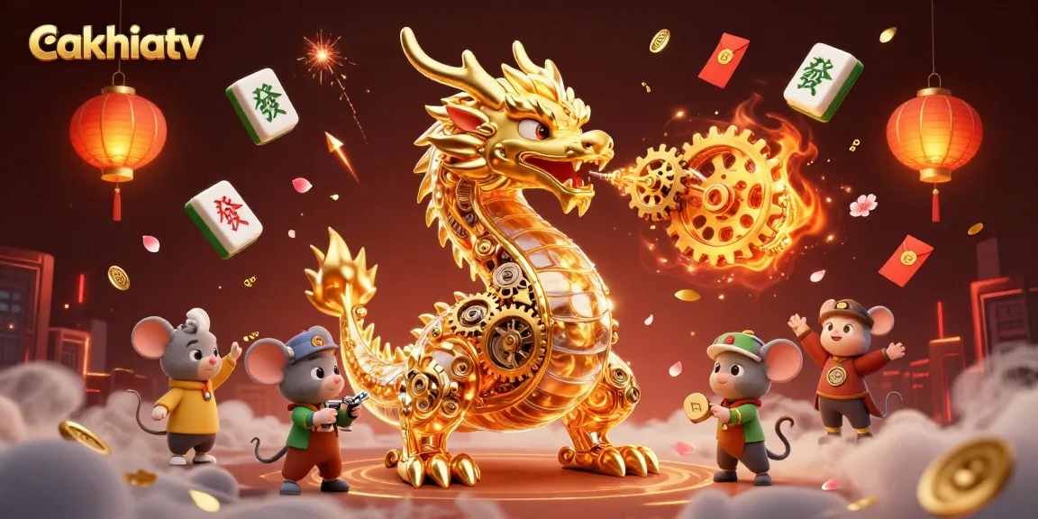 Enjoy the thrilling gameplay of cakhiatv's top matches in a vibrant, 3D illustrated format.