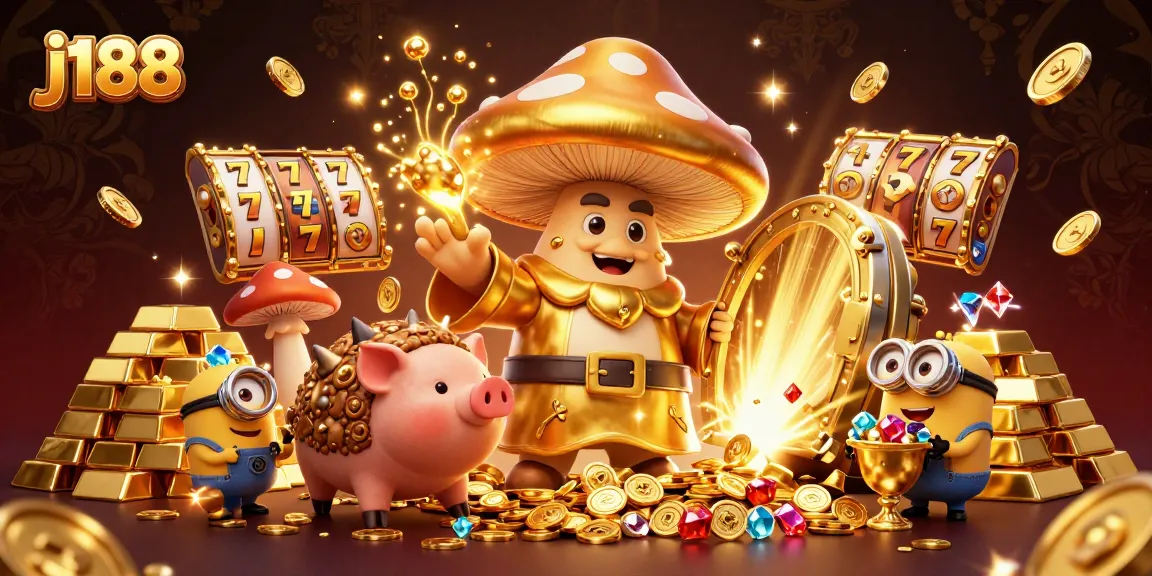 Explore winning strategies with j188 in this vibrant casino-themed artwork.
