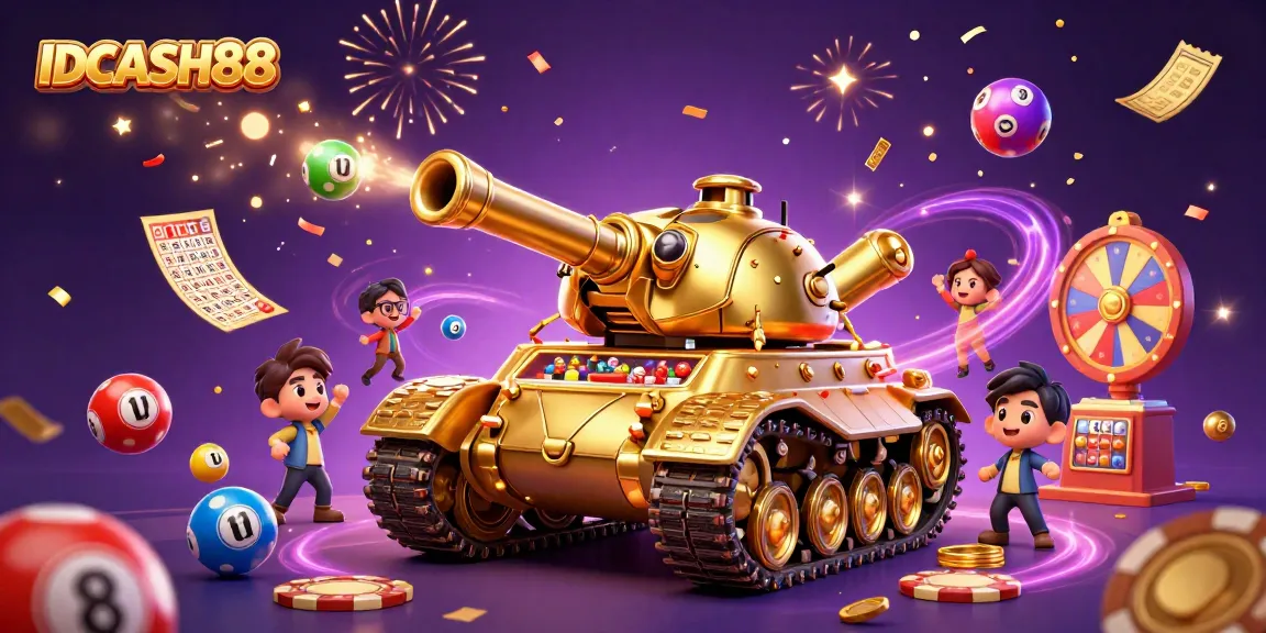 Engage with IDCASH88's vibrant online casino experience featuring lottery excitement and dynamic gameplay.