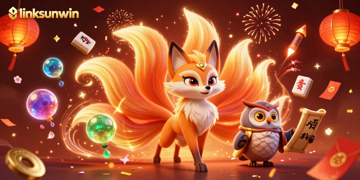 Experience the magic of linksunwin with a vibrant 3D casino celebration.