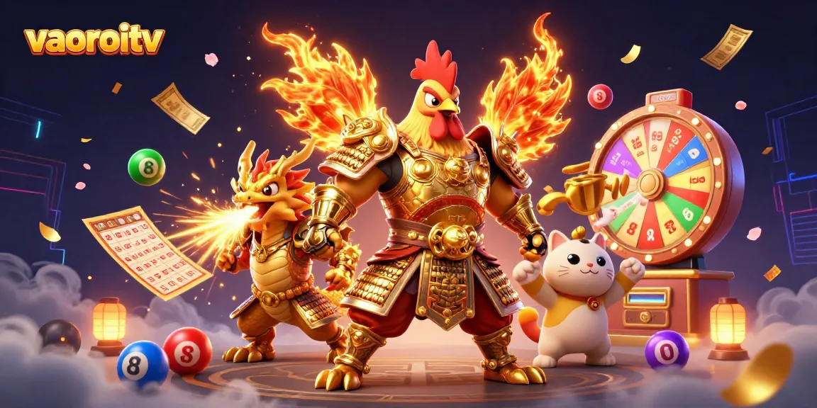 Engage with vaoroitv's thrilling gaming experience featuring dynamic creatures and vibrant game elements.