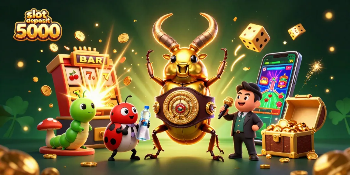 Slot deposit 5000 mendapatkan peluang jackpot besar dengan simbol dan elemen permainan menarik.