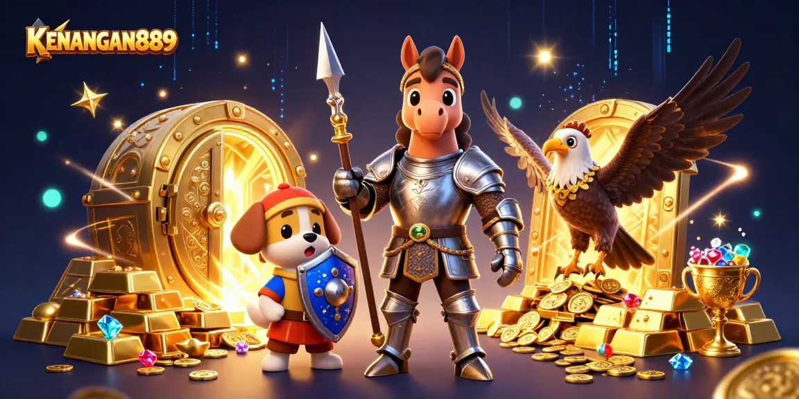 Engage with KENANGAN889 through captivating slot visuals featuring thrilling game elements and vivid graphics.
