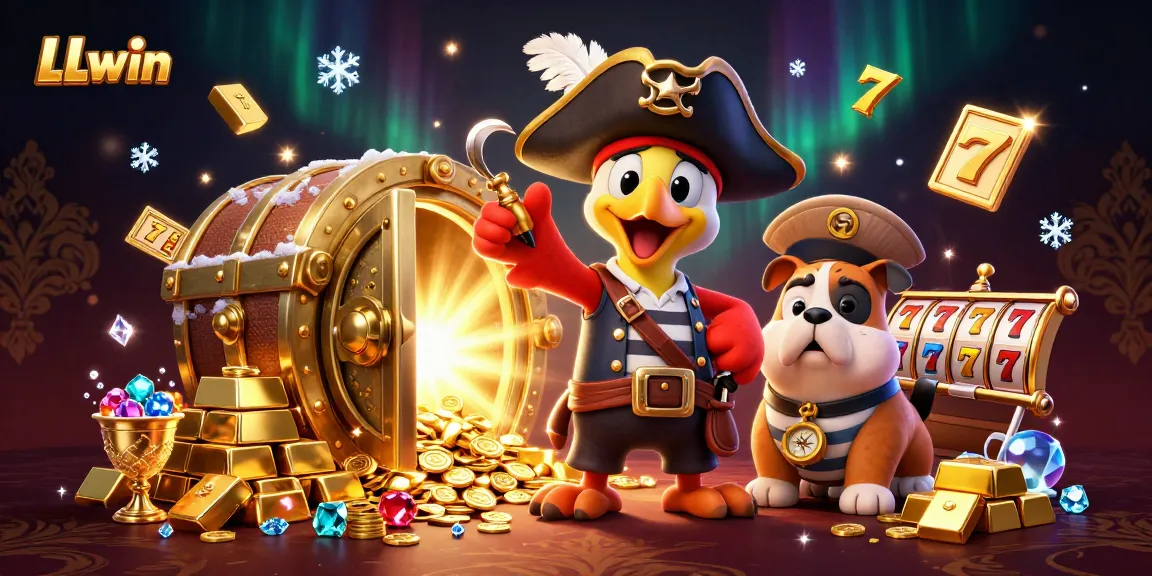Experience thrilling wins at LLwin with sizzling slots, golden treasures, and animated characters!