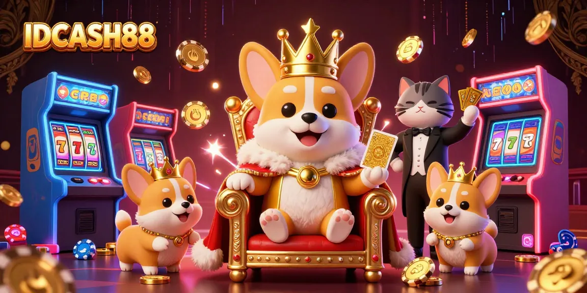Play exciting casino games with IDCASH88 and enjoy bonuses while interacting with friendly characters!