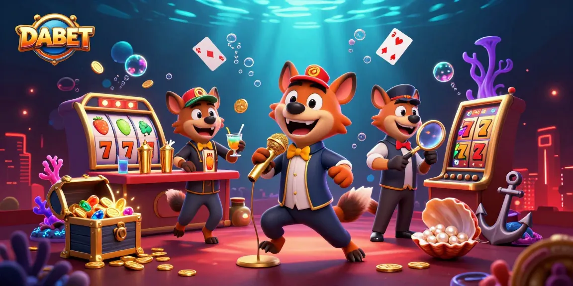 DABET offers exciting casino experiences with vibrant characters and winning gameplay elements.