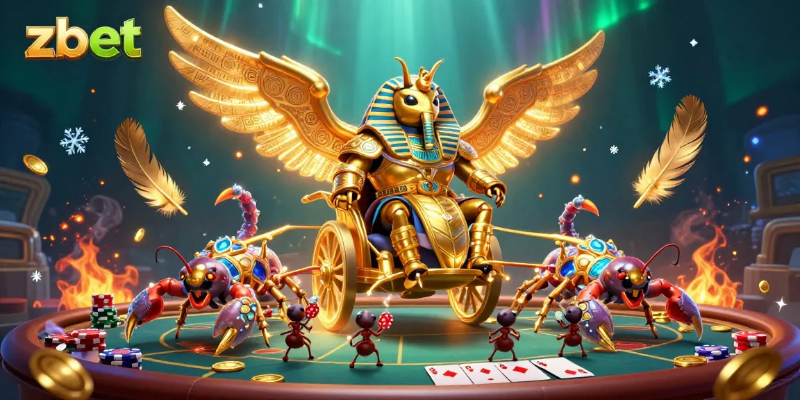 Engage in thrilling poker battles at zbet with vibrant characters and dynamic casino elements.