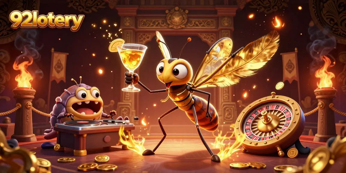 Engage with 92lottery's thrilling casino atmosphere featuring unique 3D characters and golden game elements.