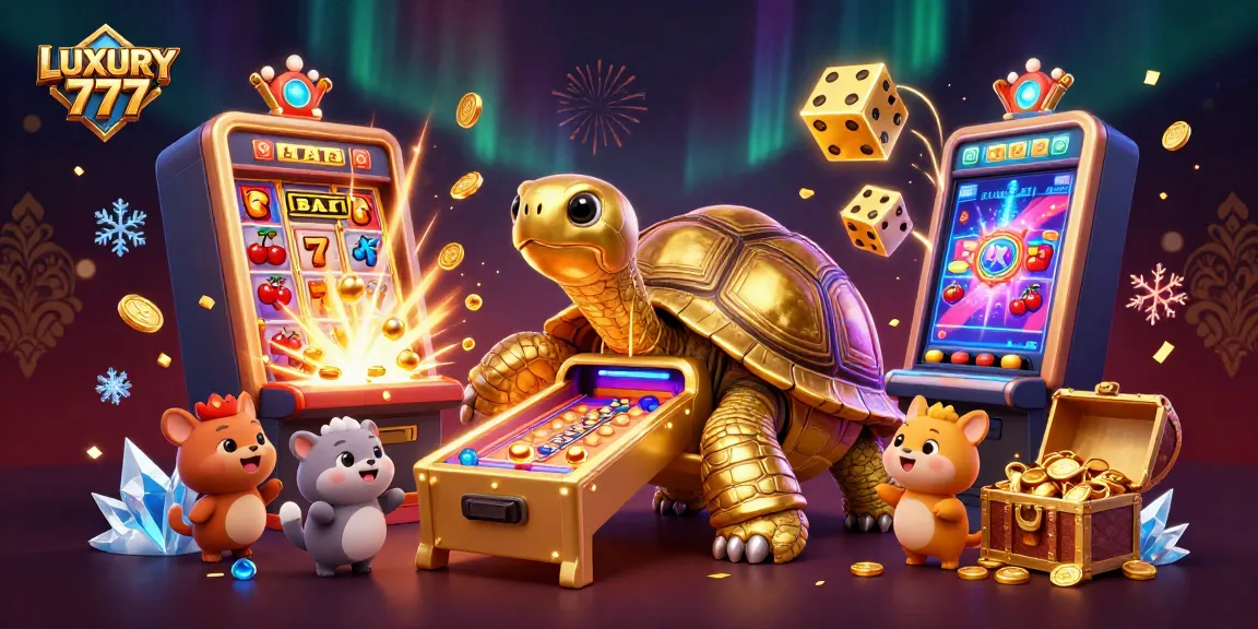 Menangkan LUXURY 777 dengan menggali slot yang berkilauan dan simbol mangga dalam suasana kasino yang meriah.