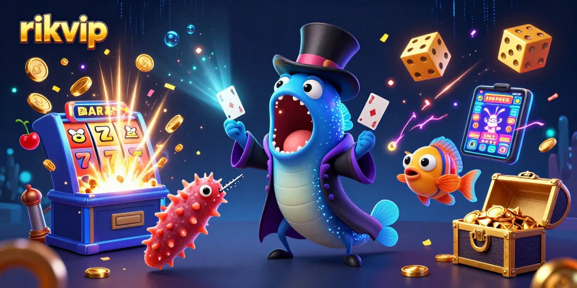 Experience the excitement of rikvip with vibrant casino magic featuring unique sea creatures.