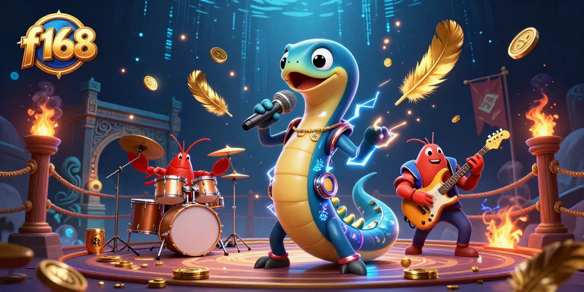 Experience thrilling gaming action with f168's underwater casino showdown featuring electric eel DJs.