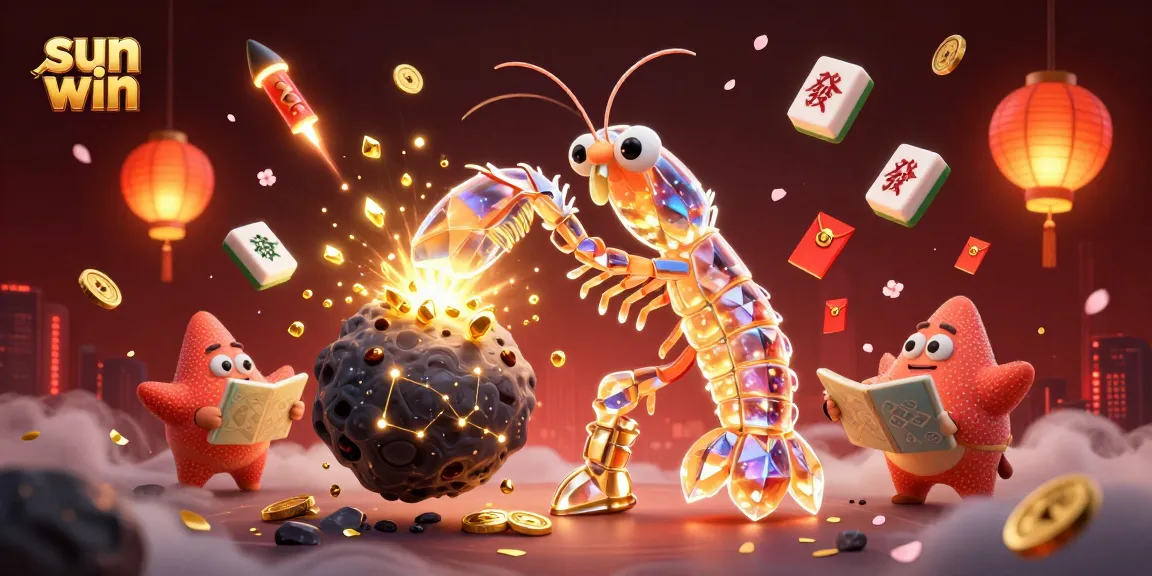 Experience thrilling gaming excitement at sun win with a galactic samurai amidst vibrant casino elements.