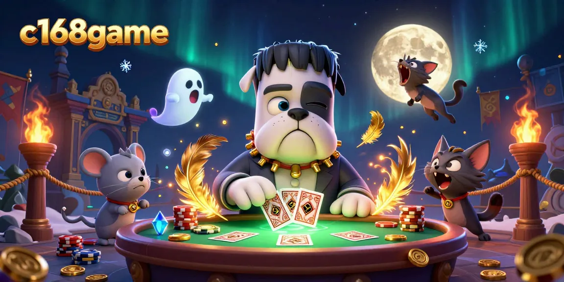 Experience wins with c168game in a thrilling casino atmosphere featuring imaginative characters.