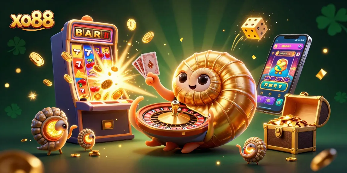 Experience thrilling gaming at xo88 with golden nautilus roulette and exploding slot machines.