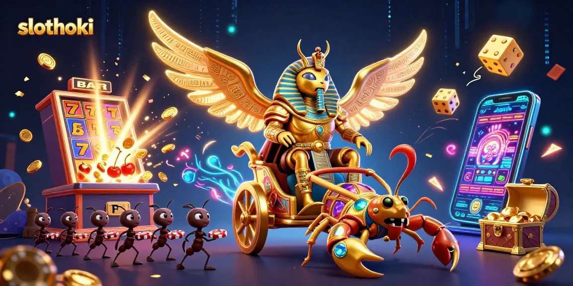 Slot hoki menarik di slothoki yang menampilkan skenario penuh warna dan detail menarik.
