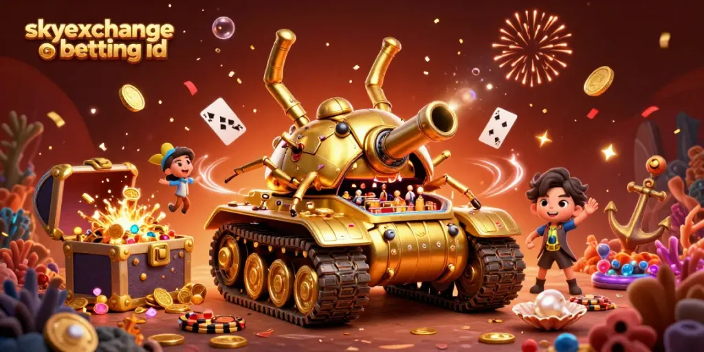 Experience the thrill of gaming with the skyexchange betting id in a vibrant casino scene.