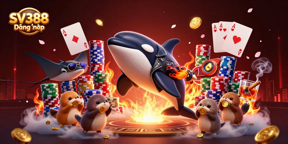 Experience thrilling SV388 Đăng nhập action with dynamic, colorful gambling scenes and rich character interactions.