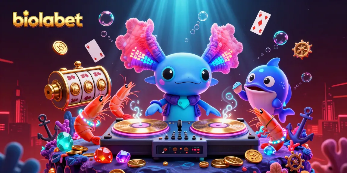 Mainkan slot gacor dengan biolabet, DJ axolotl seru di dunia kasino virtual!
