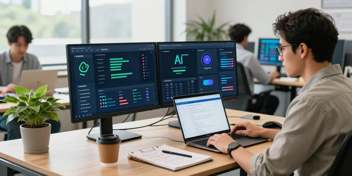 Implementing an age verification system with advanced AI technology in a modern workspace.