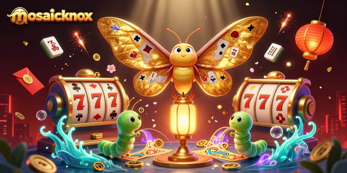 Experience the thrill of mosaicknox with vibrant casino elements and stunning 3D visuals.