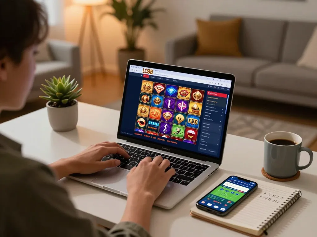 Engaging online gambling experience at LC88 with a focus on responsible gaming strategies and modern setup