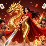 Join the excitement at link vào 33win with stunning visuals, including dragons, warriors, and coins!