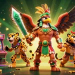 Experience the excitement of ku3933 slots with vibrant 3D casino warriors and fruit symbols!