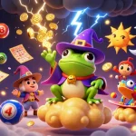 tr88 brings thrilling lottery excitement with a vibrant scene of colorful balls and golden prizes