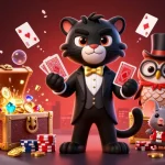 Engage with ok365’s exciting casino experience featuring a stylish panther, wise owl, and lucky mouse.