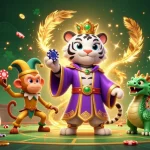 Experience exciting sports betting with keonhacai 18, portrayed by 3D characters in a dynamic casino atmosphere.