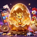 Un casino crypto révèle un dragon d'or glissant des jetons et des jeux en ligne fascinants.