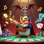 Celebrate exciting wins at cm88bets with playful 3D characters amidst a dynamic casino scene.