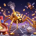 Experience the thrill of 789bet with a vibrant 3D casino scene filled with games and excitement.