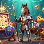 Experience thrilling betting with xoilac featuring dynamic characters and casino game elements.