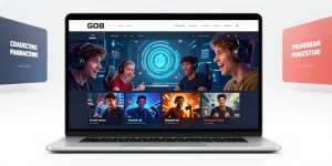 GO8 gaming platform displaying advanced digital technologies and user-friendly interface.