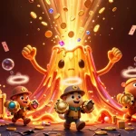 Experience thrilling gameplay at net88 with a dynamic casino scene featuring gold coins and slot reels.