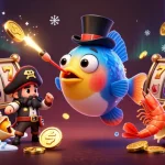 Engage with five88's thrilling slot games featuring a whimsical anglerfish, pirate shrimp, and gem-laden snail.