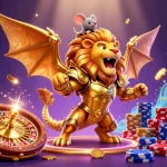 Experience thrilling gameplay at ML88 with a vibrant 3D illustration showcasing casino elements and vibe.