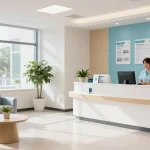 Hair transplant istanbul consultation in a modern healthcare clinic, showcasing patient care and medical services.