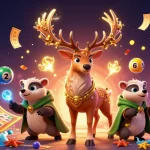 Experience the thrill of winning with Website Sunwin in this vibrant lottery-themed casino illustration.