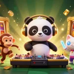 Experience thrilling gameplay with slot777 featuring a DJ panda and dynamic casino elements.