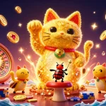Experience 789bet's vibrant casino world with animated lucky cat and dynamic game elements.